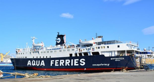 Αποτέλεσμα εικόνας για Το «Μυρτιδιώτισσα» συνεχίζει κανονικά τα δρομολόγιά του